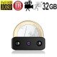 HD Micro-Spionkamera mit DVR, 32 GB