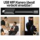 Hochflexible WiFi USB-Überwachungskamera, Motion-Detection.