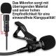 Professionelles-Spion-Mikrofon für Besprechungen, Vorträge, Podcasts, Video-Chat, Webcasts, Auditorien, Skype, VOIP, Spiele etc.