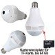 WIFI HD-SpyCam in LED-Lampe. Für jeden E27-Lampensockel geeignet.