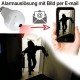 WIFI HD-SpyCam in LED-Lampe. Für jeden E27-Lampensockel geeignet.