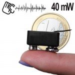 Micro-Abhörgerät 40mW.Profi-Minisender mit Höchstleistung für alle Ansprüche.