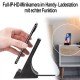 HD-SpyCam in Handy-Ladestation. Universal und für ALLE Smartphone-Handy´s.