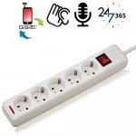 GSM-Abhörgerät in Steckdosenleiste. Getarnte GSM-Abhörgeräte in 220-V Steckdosenleiste
