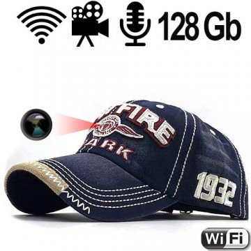 WIFI-HD SpyCam getarnt im Baseball Cap WIFI-HD SpyCam getarnt im Baseball Cap