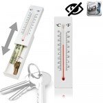 Thermometer mit Geheimfach-Top Schlüsselversteck.
