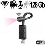 Hochflexible WiFi USB-Überwachungskamera, Motion-Detection.