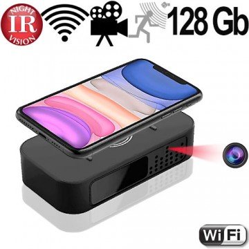 Wifi SpyCam in Handy-Ladestation Wifi SpyCam in Handy-Ladestation