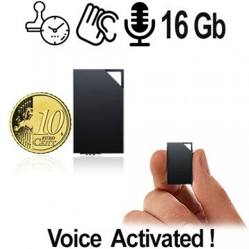 Ultra Micro-Voice Recorder, 16 Gb Ultra Micro-Voice Recorder, 16 Gb