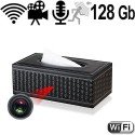 Wifi SpyCam in Taschentuchbox-Kosmetiktücherbox, 128 Gb